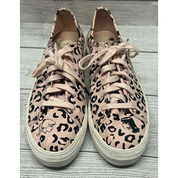 KEDS Betty and Veronica Pink Canvas Sneakers Women’s Sz 9.5 - Picture 5 of 13